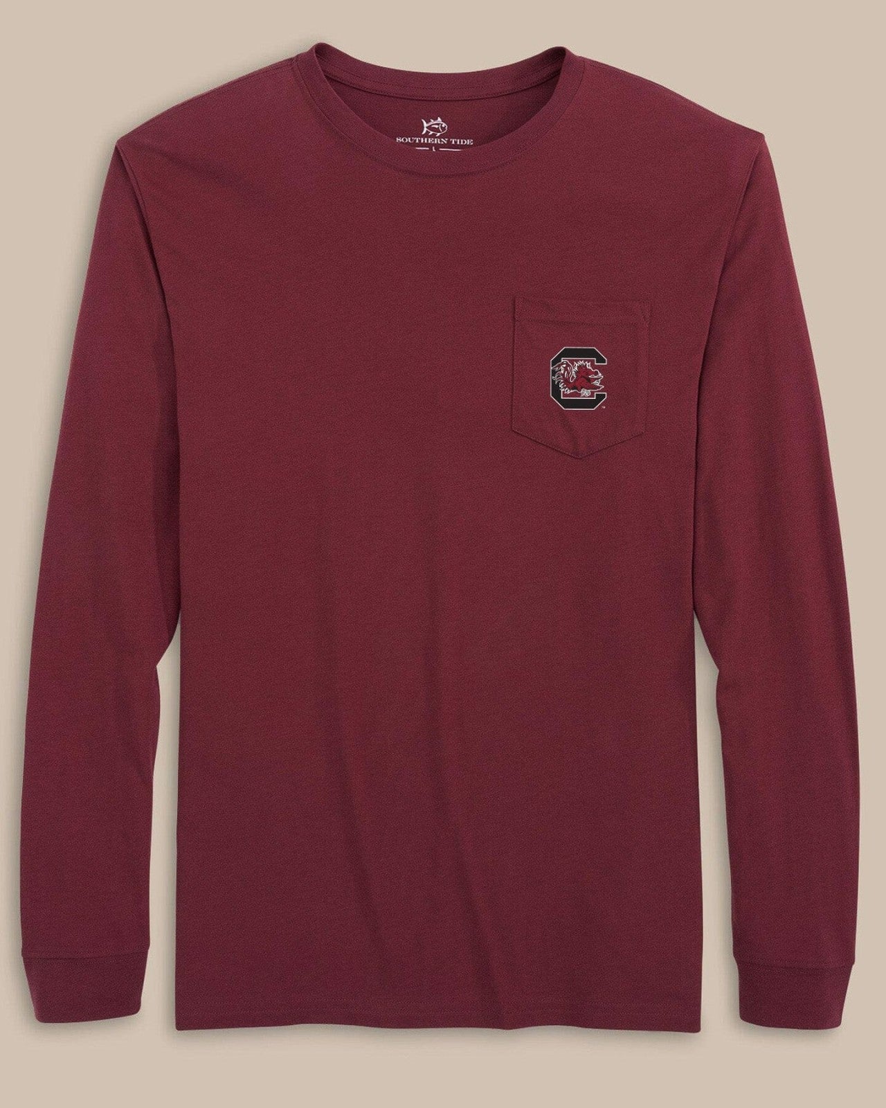 USC Gamecocks Gameday Embroidered Long Sleeve T-Shirt Southern Tide Sale