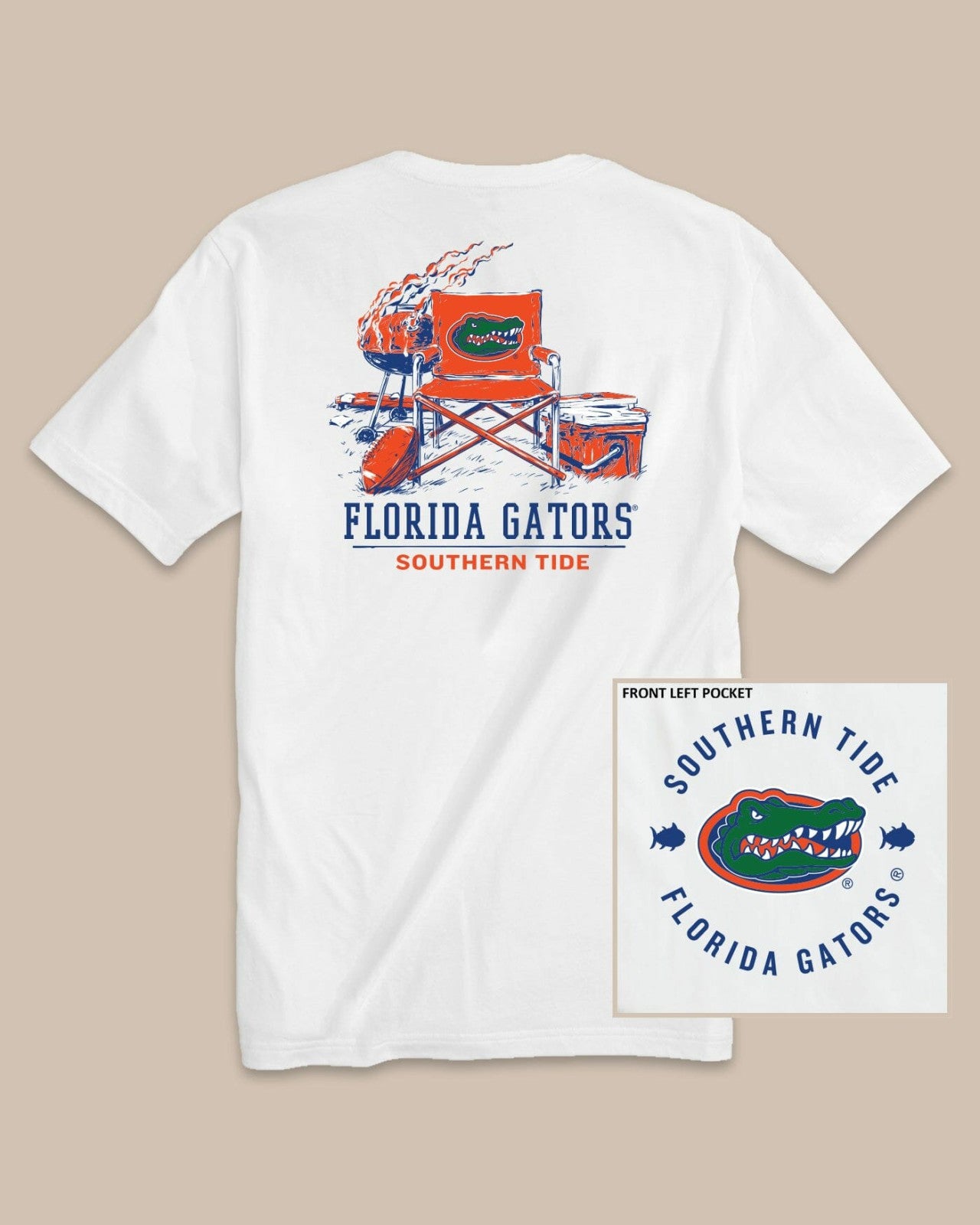 Florida Gators Gameday BBQ Tailgate T-Shirt Southern Tide Special Offer