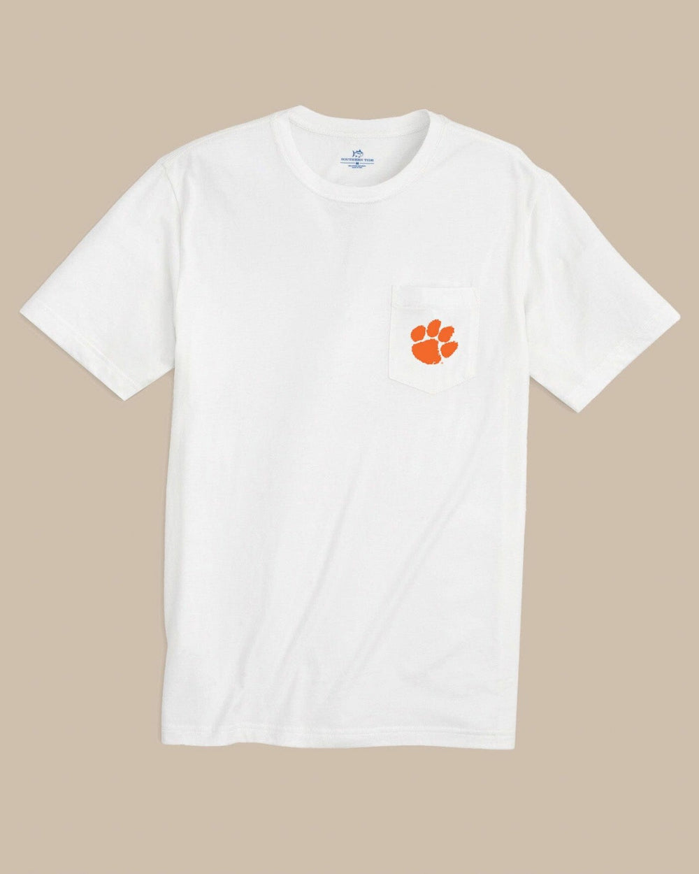 Clemson Tigers Embroidered Short Sleeve T-Shirt Southern Tide Savings