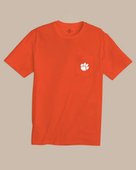 Clemson Tigers Embroidered Short Sleeve T-Shirt Southern Tide Savings