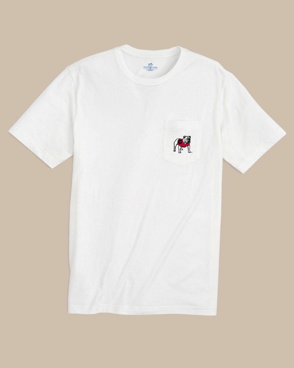 Georgia Bulldogs Embroidered Short Sleeve T-Shirt Southern Tide Savings