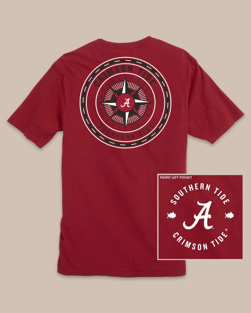 Alabama Crimson Tide Gameday T-Shirt Southern Tide Hot Deal