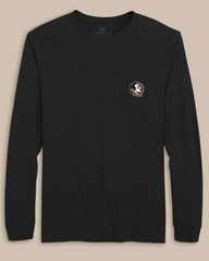 FSU Seminoles Gameday Embroidered Long Sleeve T-Shirt Southern Tide Discounted