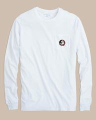 FSU Seminoles Gameday Embroidered Long Sleeve T-Shirt Southern Tide Discounted