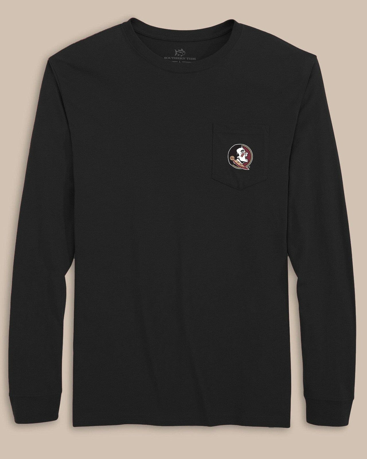 FSU Seminoles Gameday Embroidered Long Sleeve T-Shirt Southern Tide Discounted