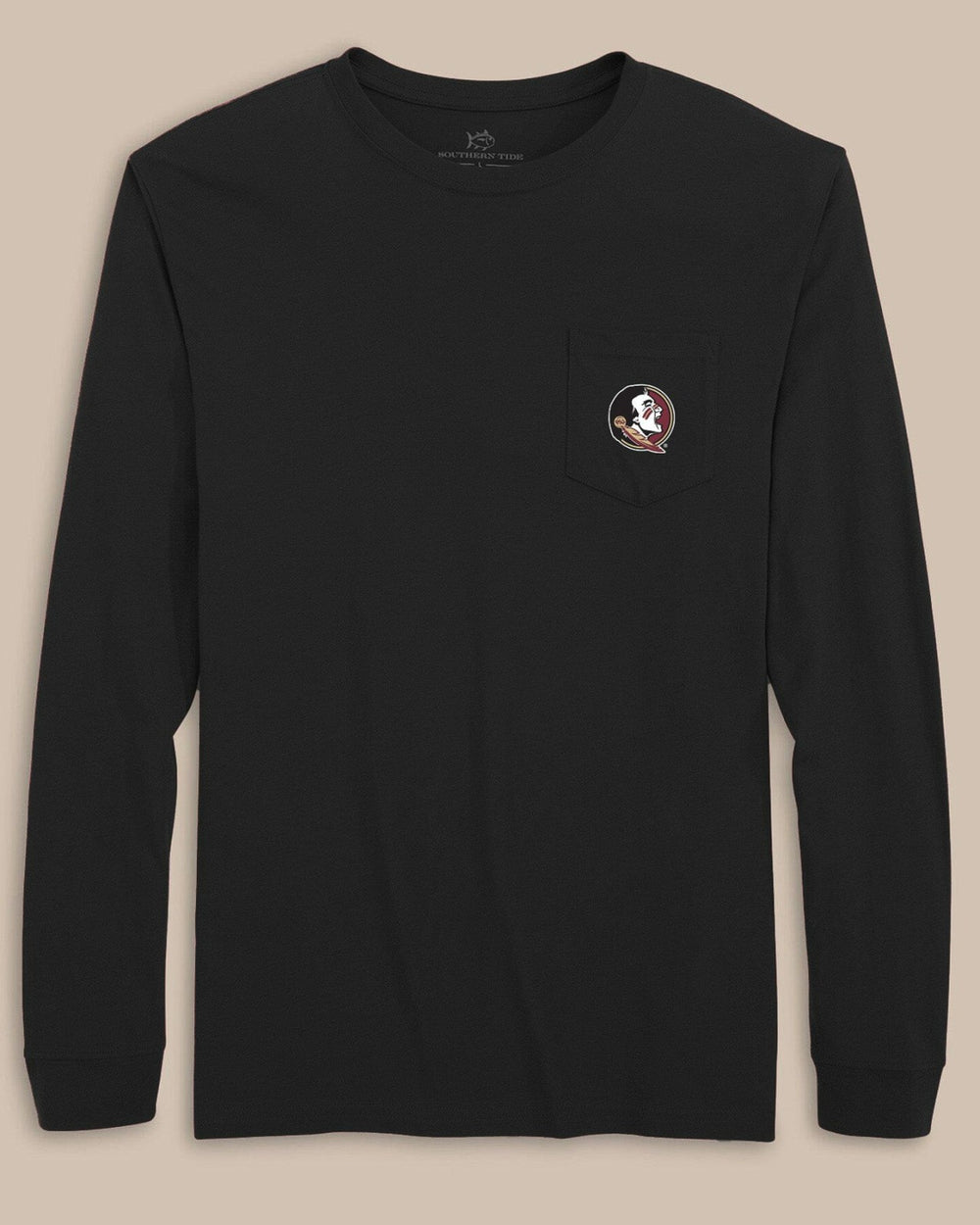 FSU Seminoles Gameday Embroidered Long Sleeve T-Shirt Southern Tide Discounted