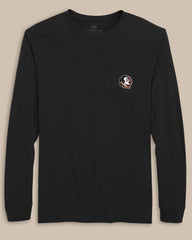 FSU Seminoles Gameday Embroidered Long Sleeve T-Shirt Southern Tide Discounted
