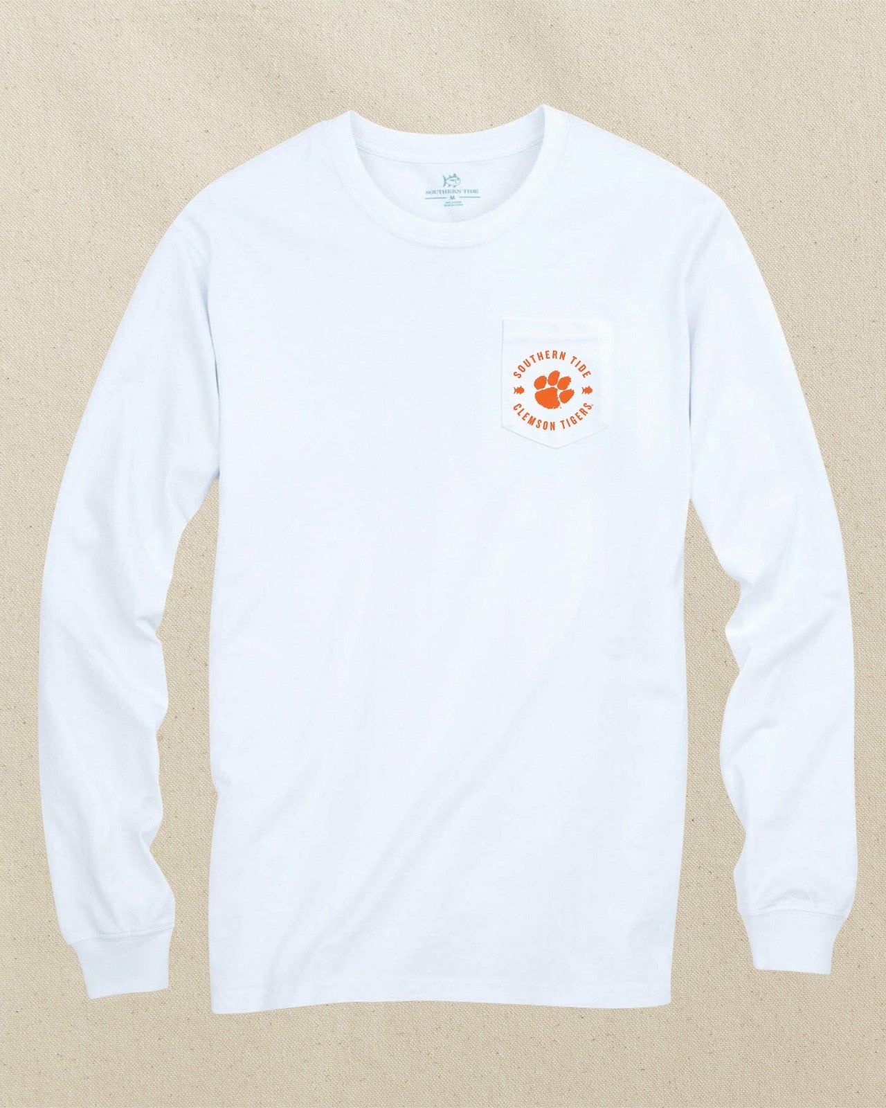 Clemson Tigers Bonfire Long Sleeve T-Shirt Southern Tide Savings