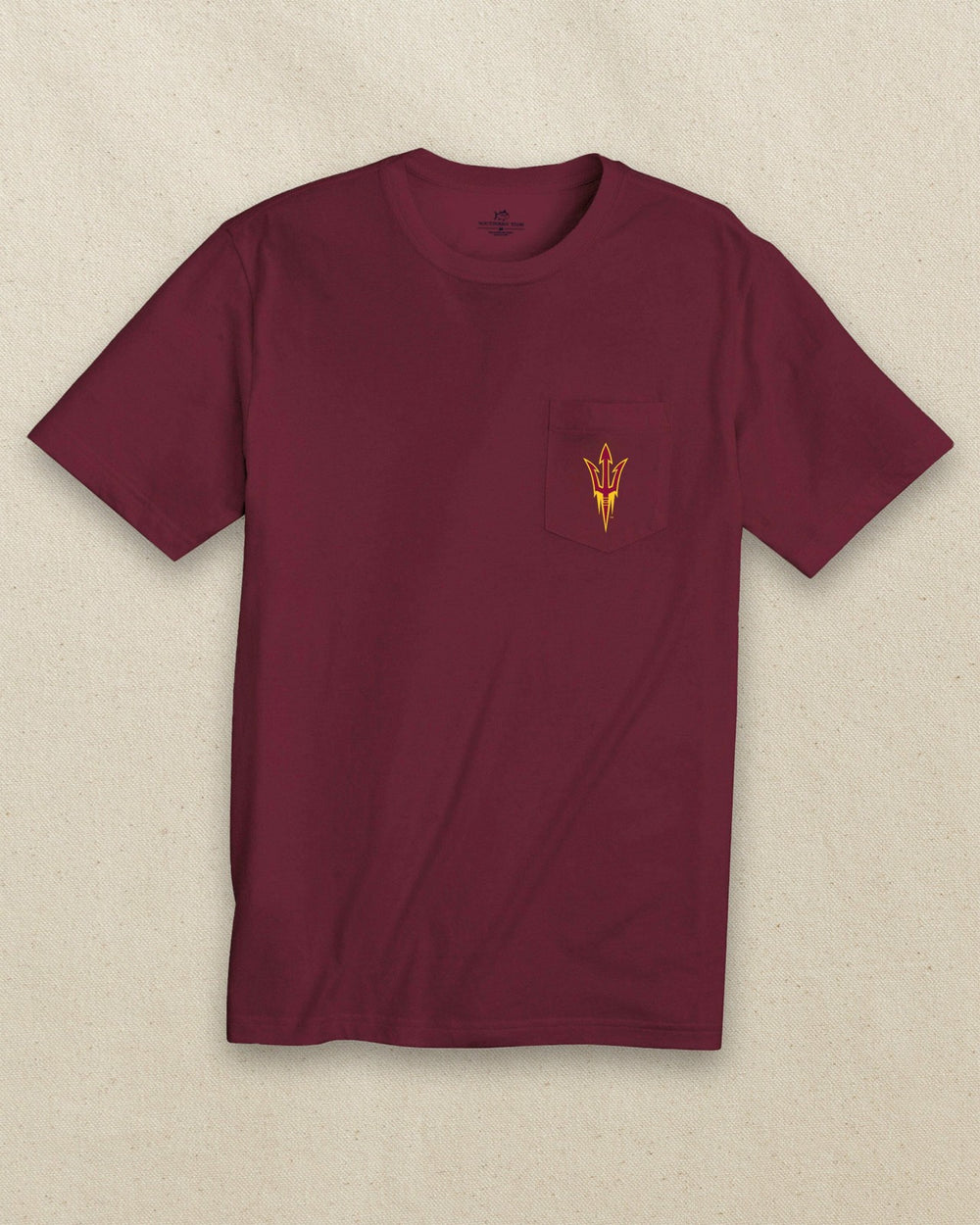 Arizona State Embroidered Short Sleeve T-Shirt Southern Tide Value Deal