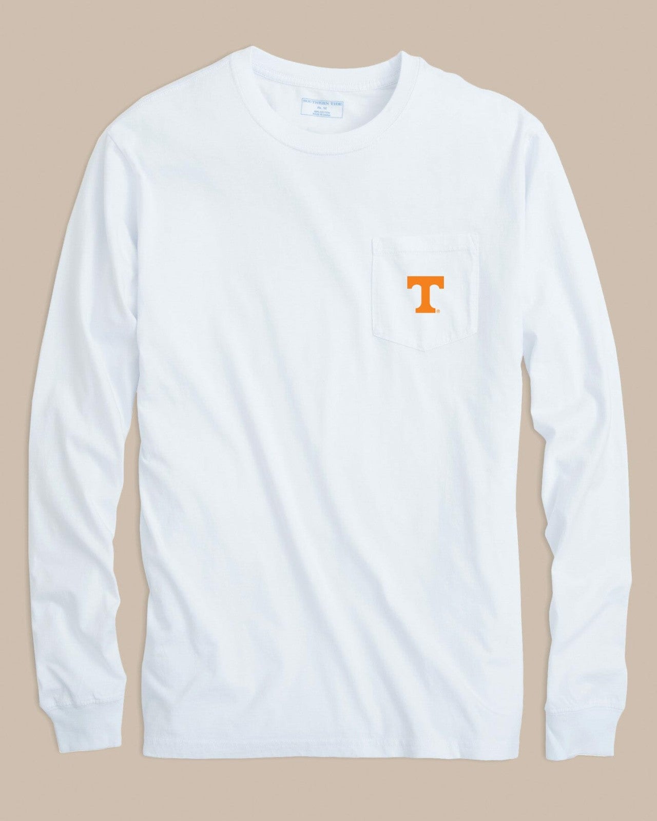 Tennessee Vols Gameday Embroidered Long Sleeve T-Shirt Southern Tide On Sale