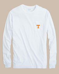 Tennessee Vols Gameday Embroidered Long Sleeve T-Shirt Southern Tide On Sale