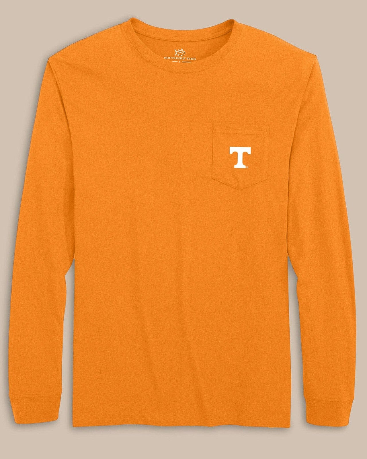 Tennessee Vols Gameday Embroidered Long Sleeve T-Shirt Southern Tide On Sale