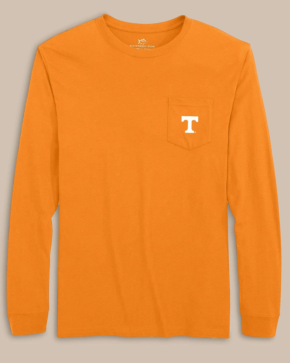 Tennessee Vols Gameday Embroidered Long Sleeve T-Shirt Southern Tide On Sale