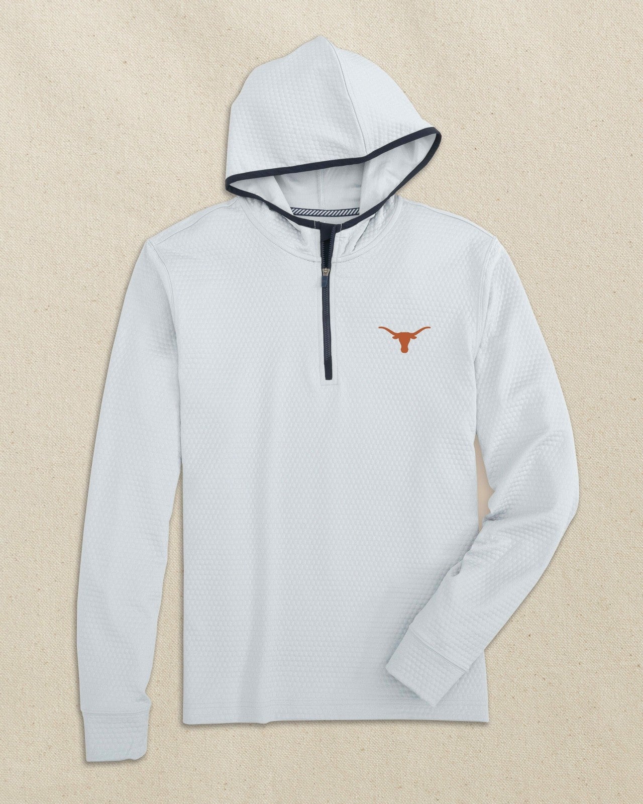 Texas Longhorns Scuttle Quarter Zip Hoodie Southern Tide Sale