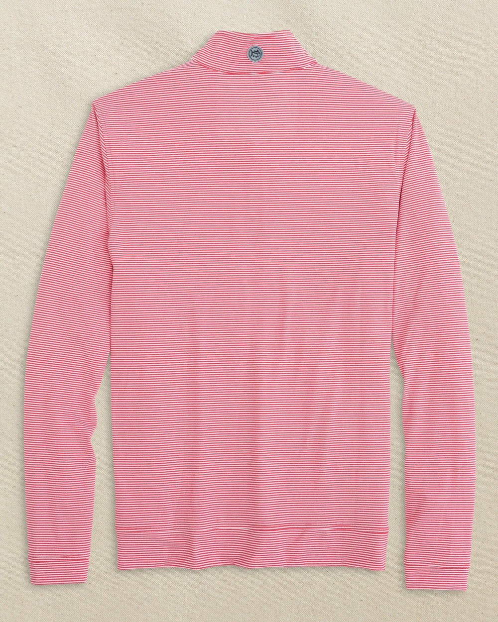 NC State Wolf Head Micro-Stripe Quarter Zip Southern Tide Special Offer