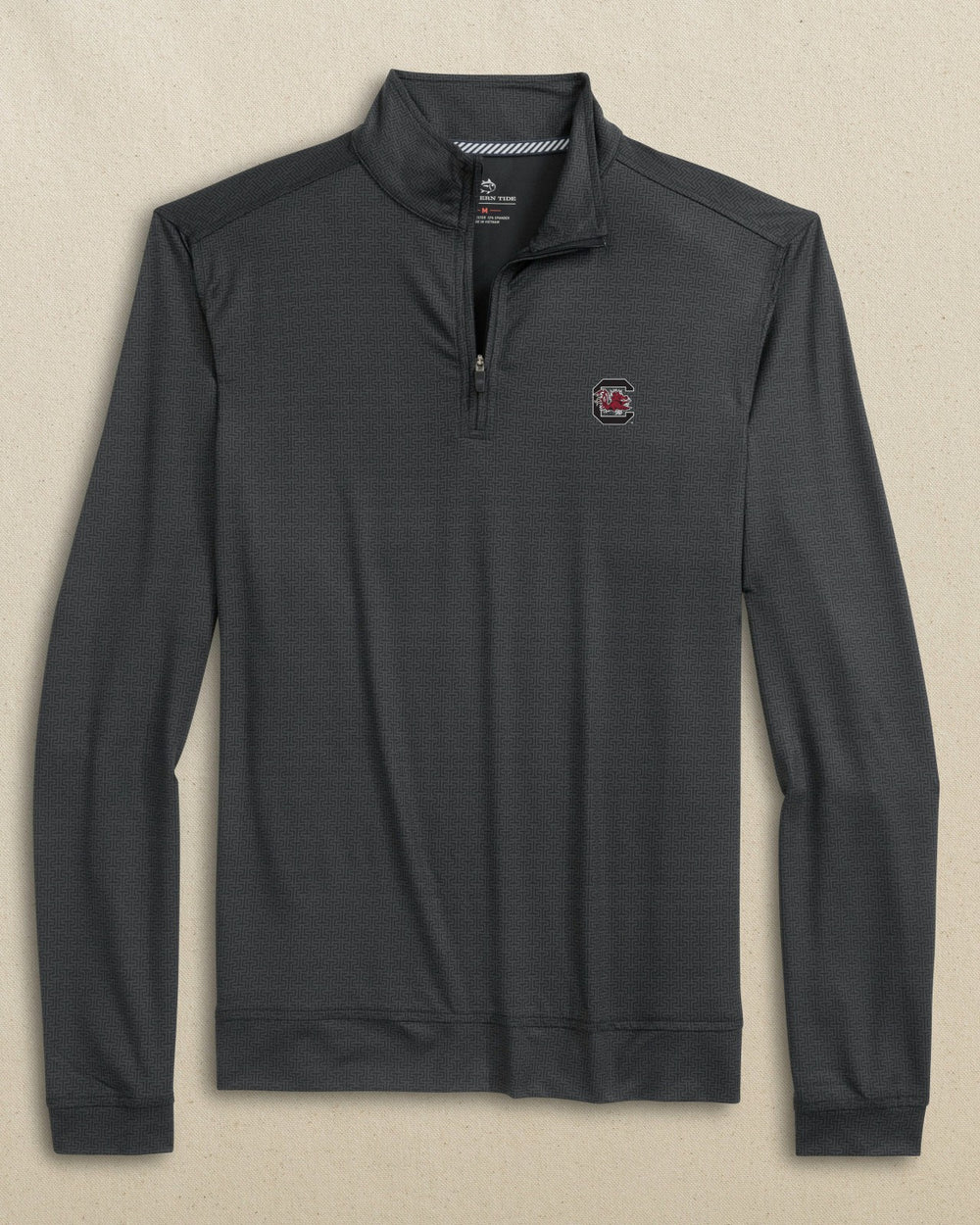 USC Gamecocks Cruiser ST Geo Printed Quarter Zip Southern Tide Value Deal