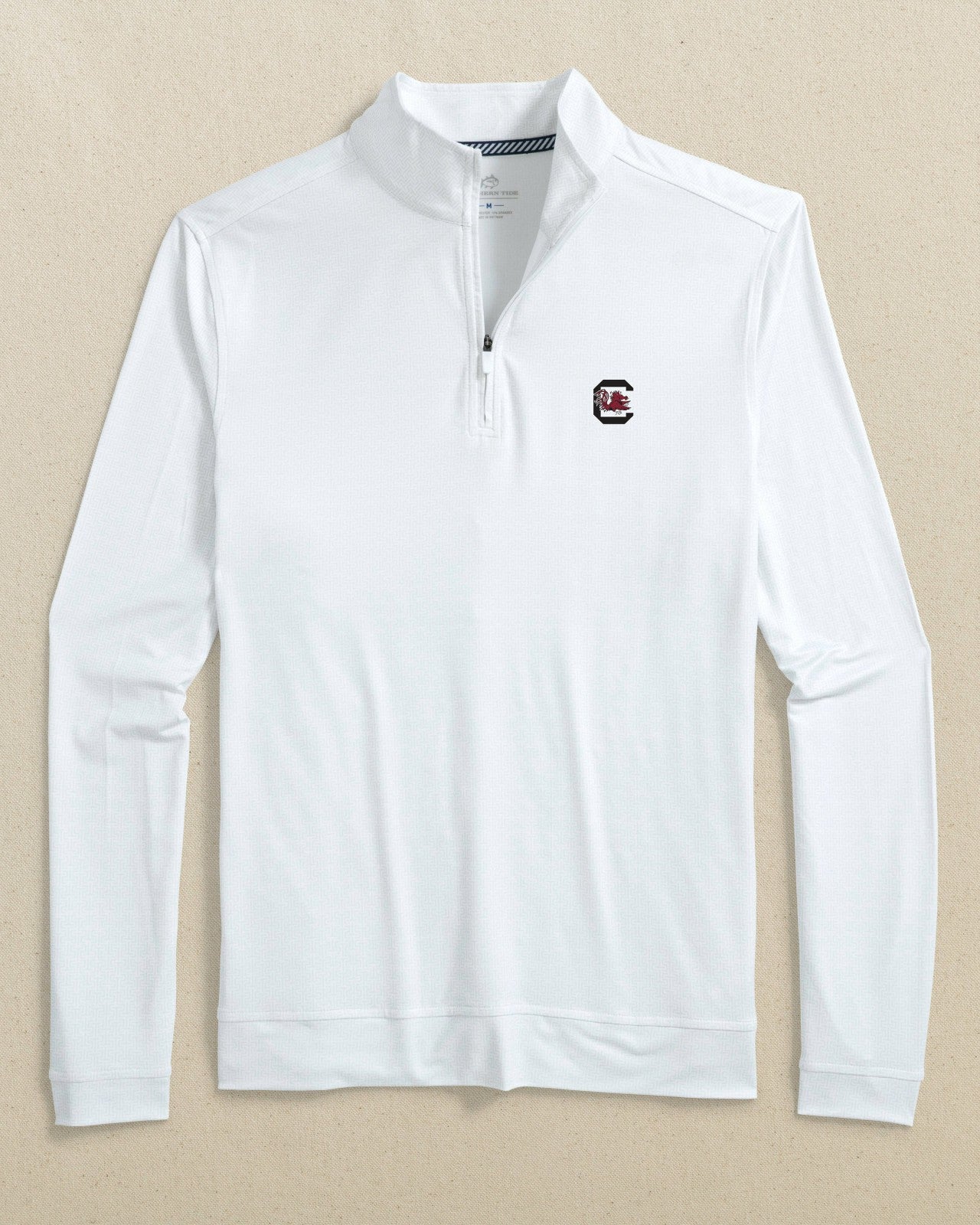 USC Gamecocks Cruiser ST Geo Printed Quarter Zip Southern Tide Value Deal