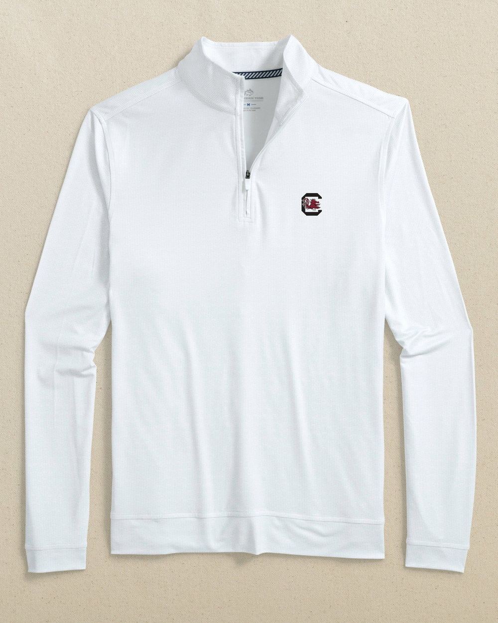 USC Gamecocks Cruiser ST Geo Printed Quarter Zip Southern Tide Value Deal