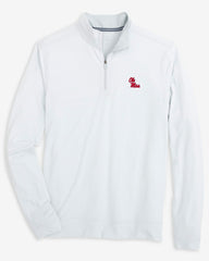 Ole Miss Rebels Stripe Heather Quarter Zip Southern Tide Bargain