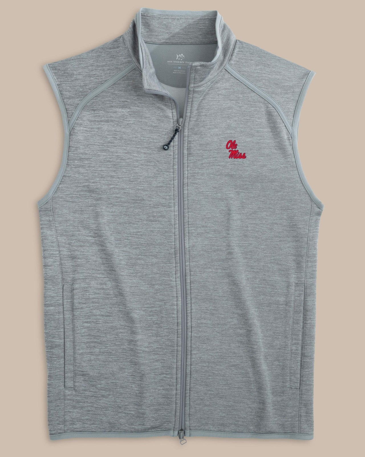 Ole Miss Rebels Baybrook Heather Vest Southern Tide Value Deal