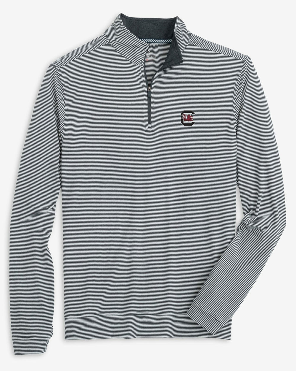 USC Gamecocks Stripe Heather Quarter Zip Southern Tide Sale