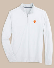 Clemson Tigers Stripe Heather Quarter Zip Southern Tide Savings