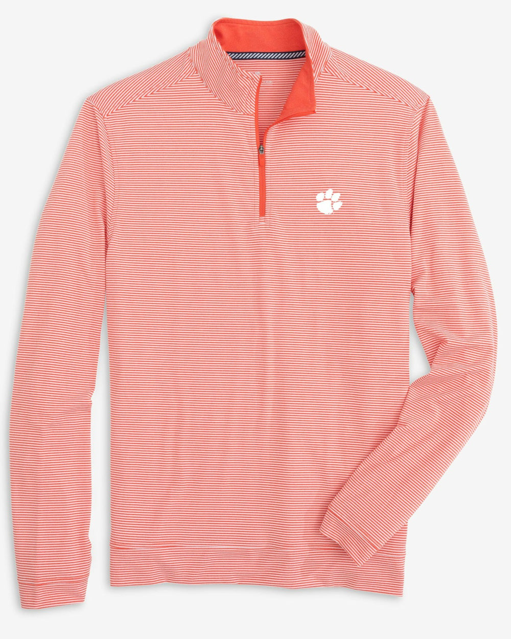 Clemson Tigers Stripe Heather Quarter Zip Southern Tide Savings