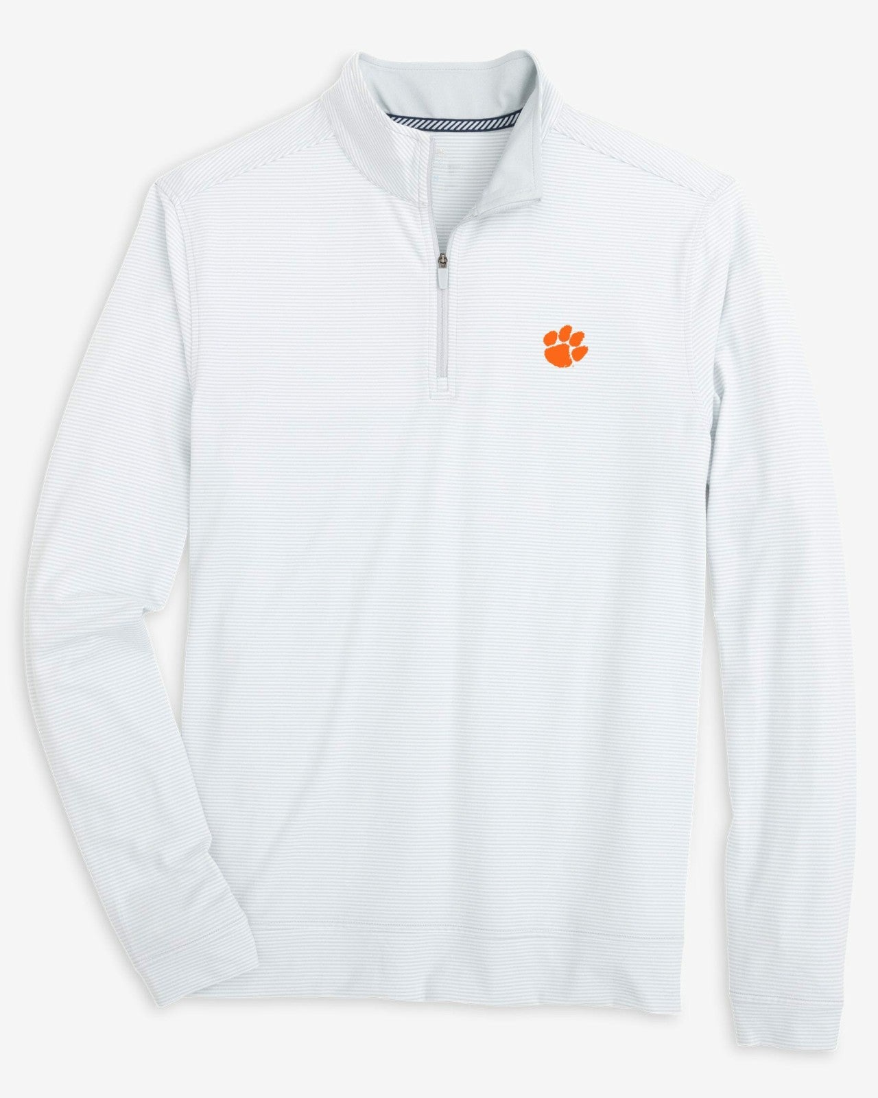 Clemson Tigers Stripe Heather Quarter Zip Southern Tide Savings