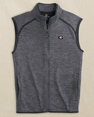 Georgia Bulldogs Oval G Baybrook Heather Vest Southern Tide Special Offer