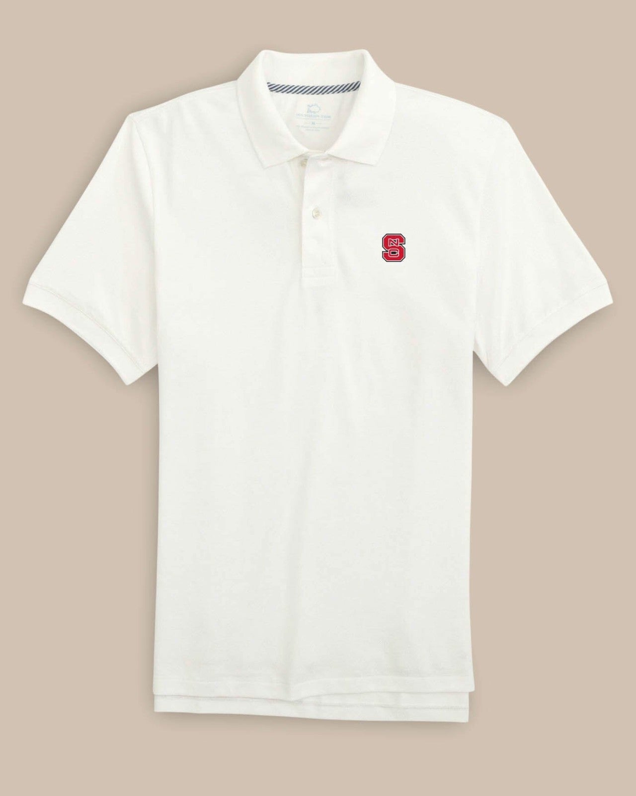 NC State Wolfpack Short Sleeve Skipjack Polo Southern Tide Exclusive Deal