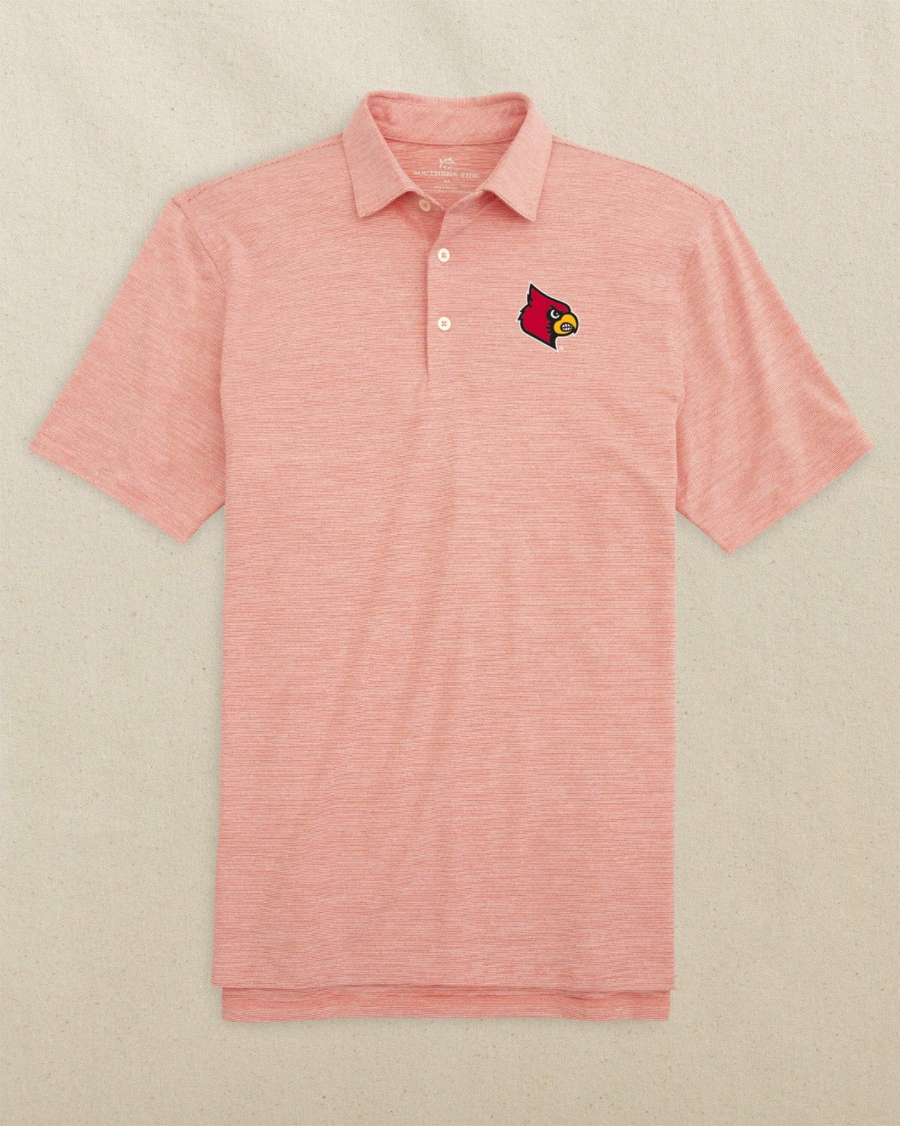 Louisville Cardinals Driver Spacedye Polo Southern Tide Special Offer