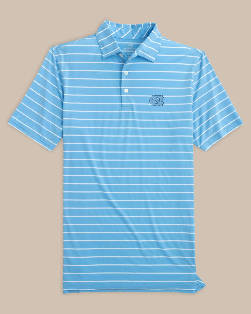 UNC Tar Heels brrr°®-eeze Stripe Polo Southern Tide Discounted