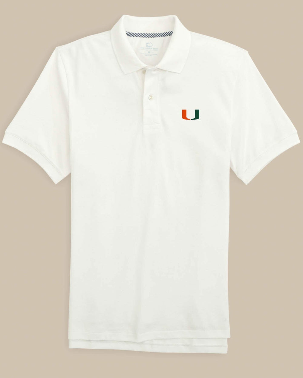 Miami Hurricanes Skipjack Polo Shirt Southern Tide Discounted