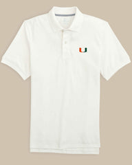Miami Hurricanes Skipjack Polo Shirt Southern Tide Discounted