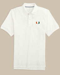 Miami Hurricanes Skipjack Polo Shirt Southern Tide Discounted