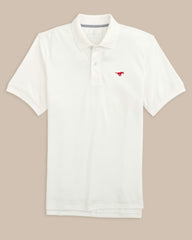 SMU Mustangs Skipjack Polo Southern Tide Savings