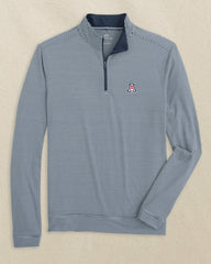 Arizona Wildcats Cruiser Stripe Quarter Zip Southern Tide On Sale