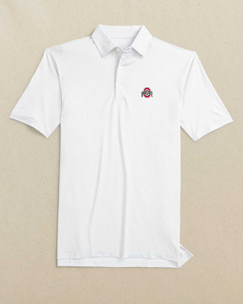 Ohio State Buckeyes Driver ST Geo Printed Polo Southern Tide Value Deal