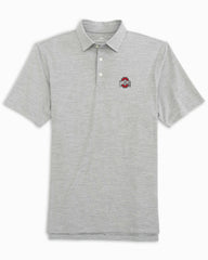 Ohio State Buckeyes Driver Spacedye Polo Shirt – Southern Tide Southern Tide Discount