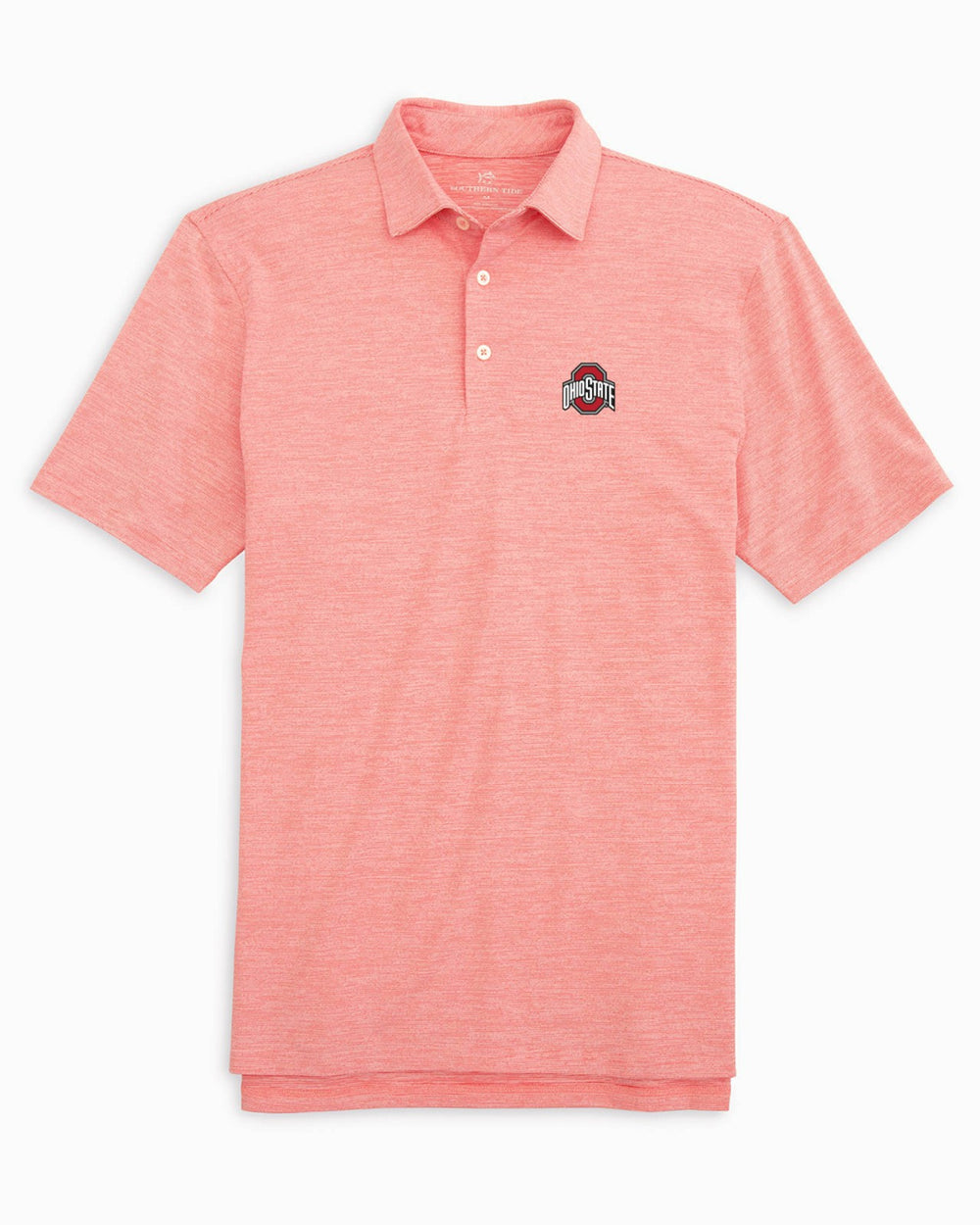 Ohio State Buckeyes Driver Spacedye Polo Shirt – Southern Tide Southern Tide Discount