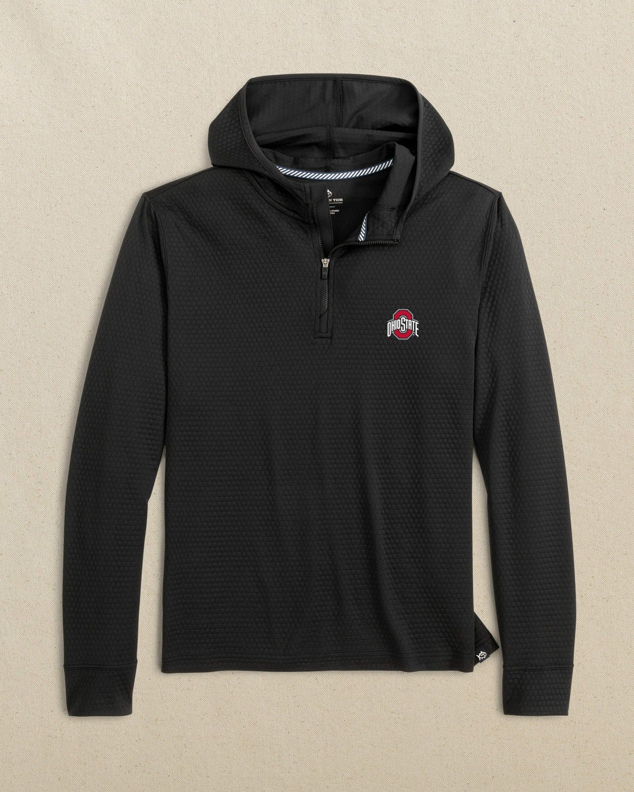 Ohio State Buckeyes Scuttle Quarter Zip Hoodie Southern Tide Outlets