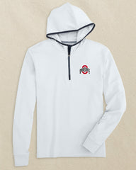 Ohio State Buckeyes Scuttle Quarter Zip Hoodie Southern Tide Outlets