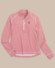 Ohio State Buckeyes Striped Quarter Zip Southern Tide Exclusive Deal