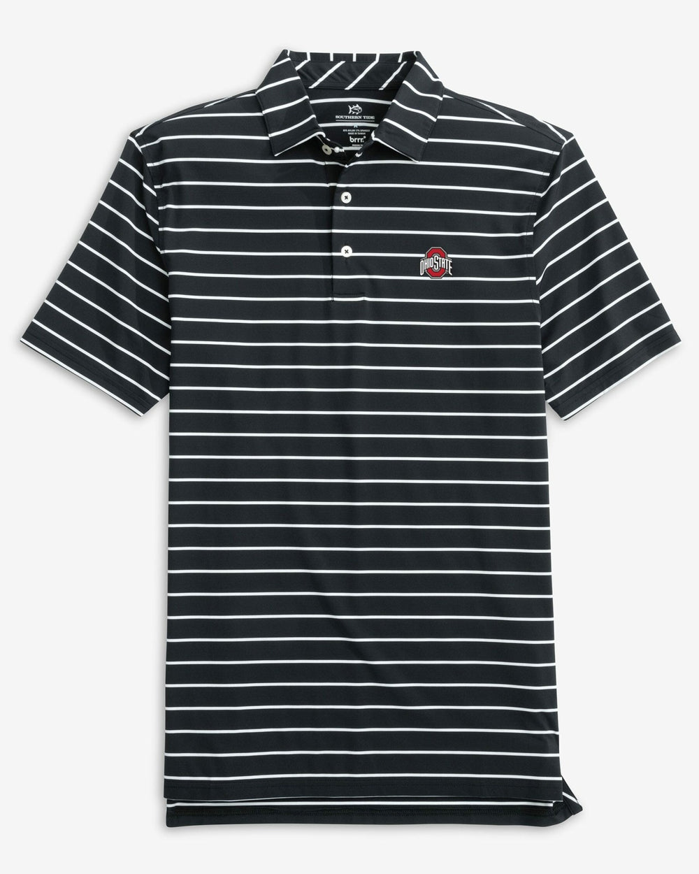 Ohio State Buckeyes brrr°®-eeze Stripe Polo Southern Tide Value Deal