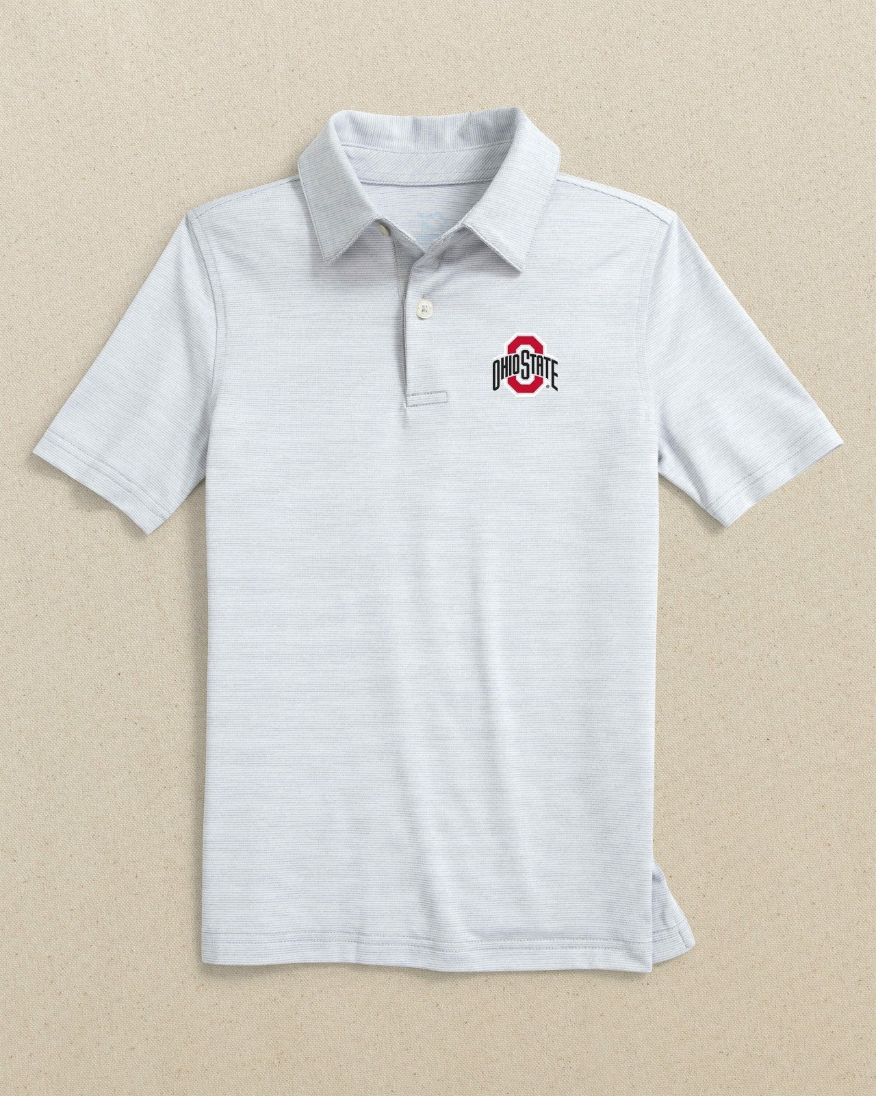 Boys Ohio State Buckeyes Driver Spacedye Polo Shirt Southern Tide Exclusive Deal