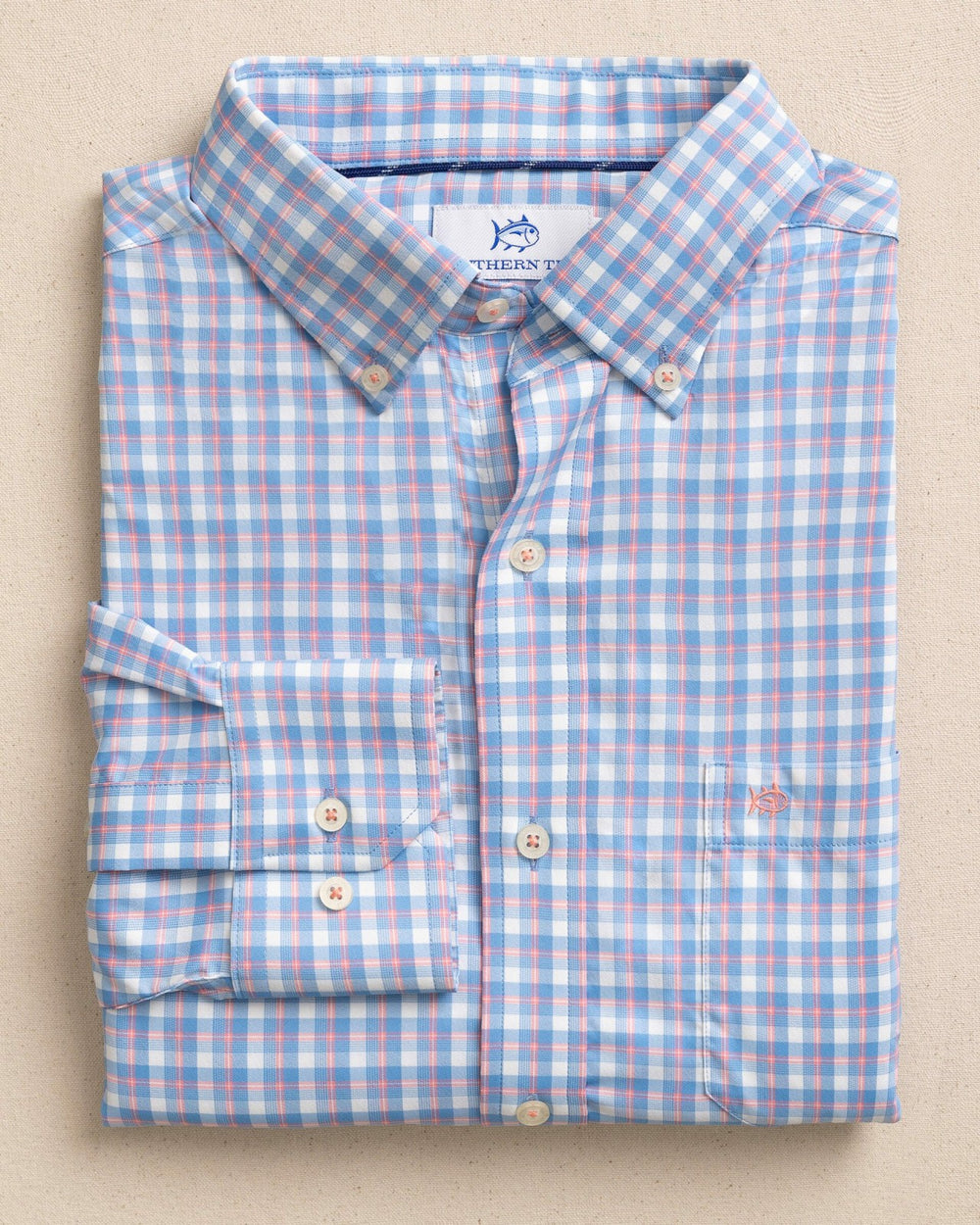 Sunset Harbor brrr°® Intercoastal Sport Shirt Southern Tide Discounted