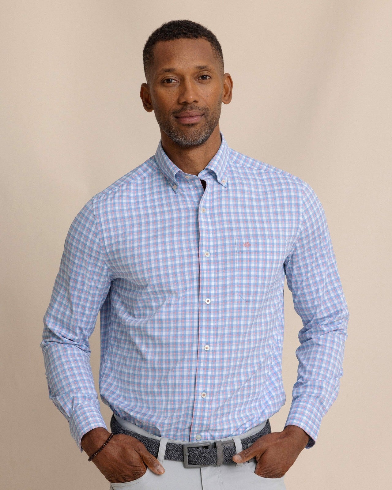 Sunset Harbor brrr°® Intercoastal Sport Shirt Southern Tide Discounted