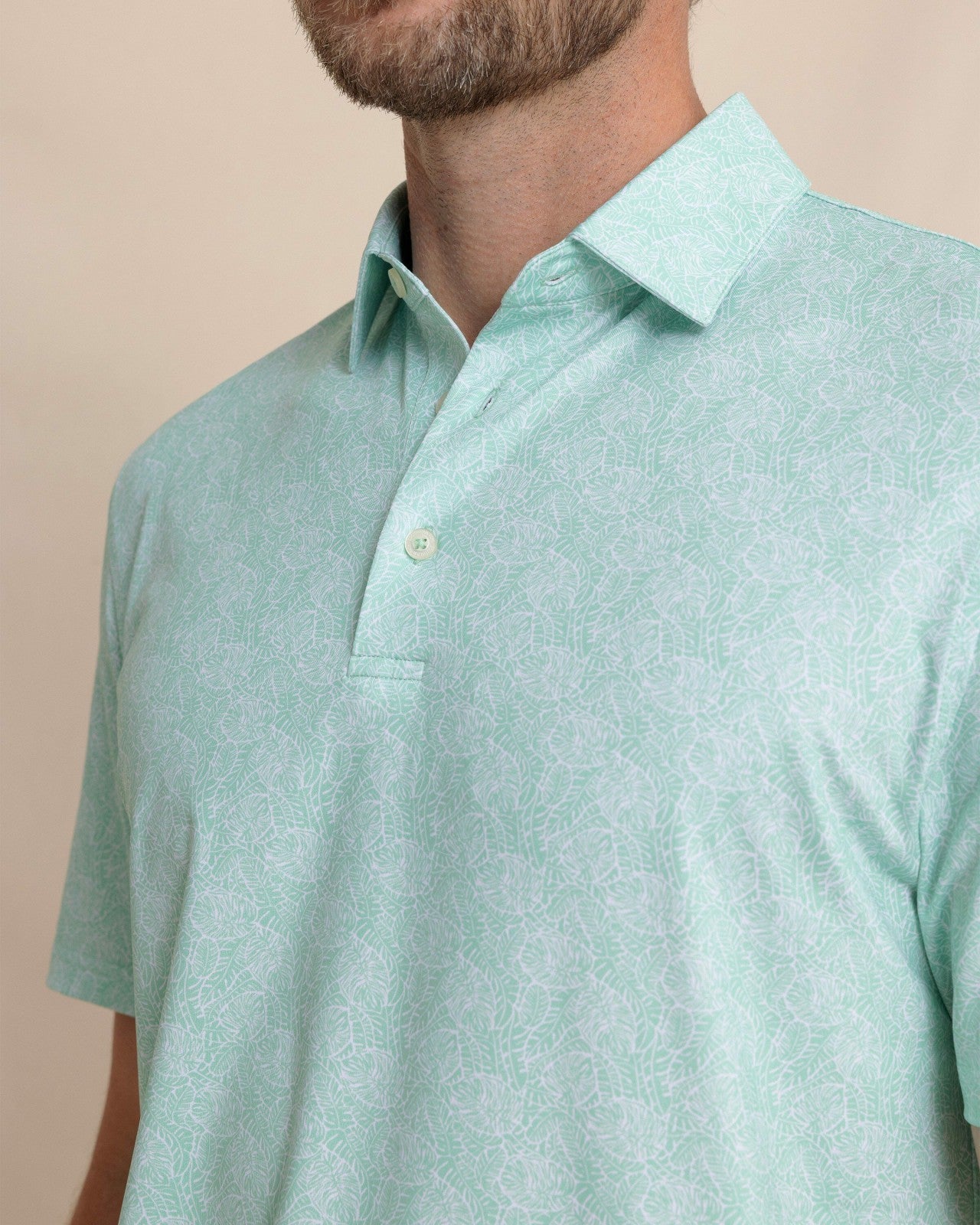 Driver Beach Palms Printed Polo Southern Tide Outlets