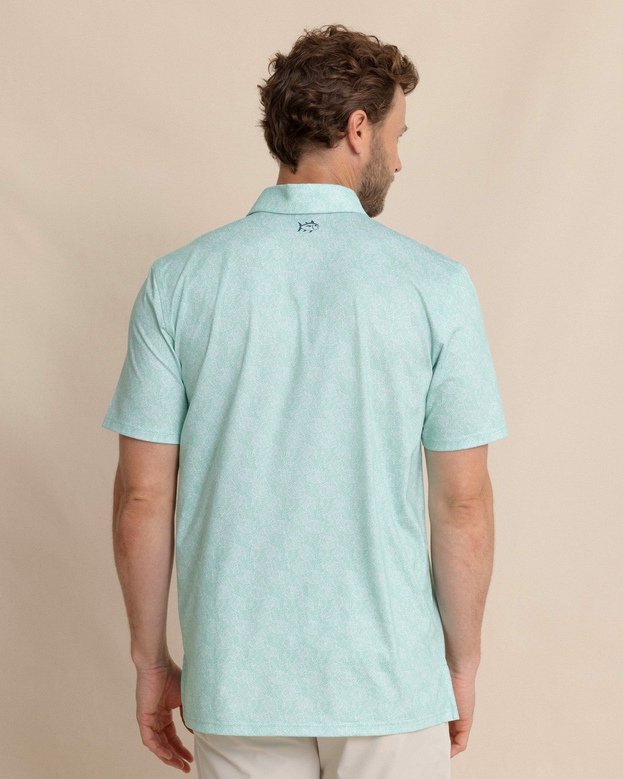 Driver Beach Palms Printed Polo Southern Tide Outlets