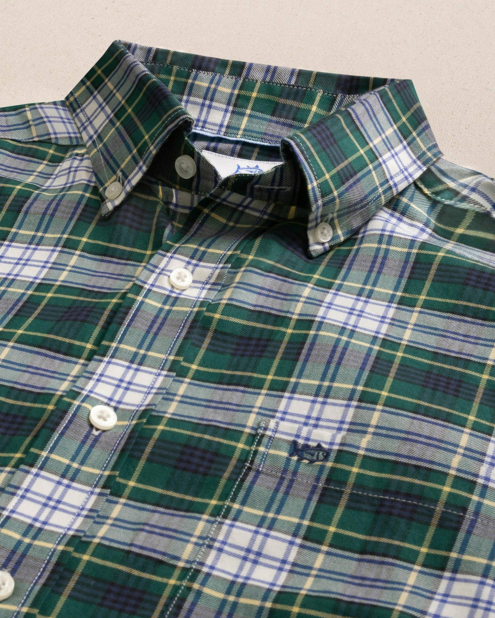 Gordon Tartan Skipjack Sport Shirt Southern Tide Bargain